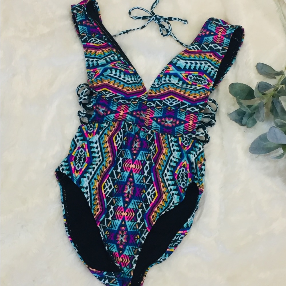 Tribal Aztec One Piece Swimsuit